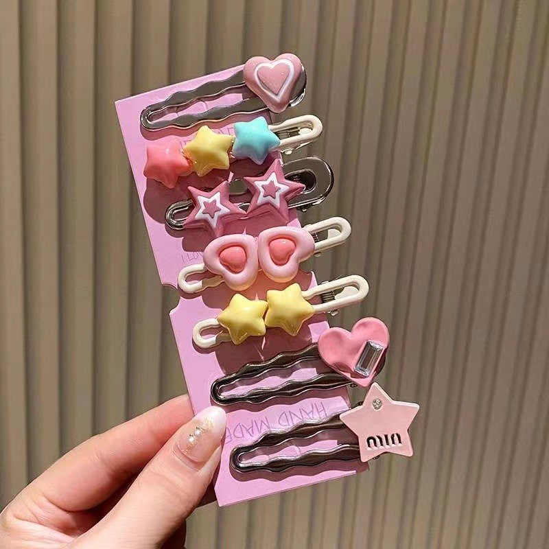 Kẹp Tóc Nhỏ Nhắn Hình Ngôi Sao Năm 2023 y2k Phong Cách Mới Cho Nữ