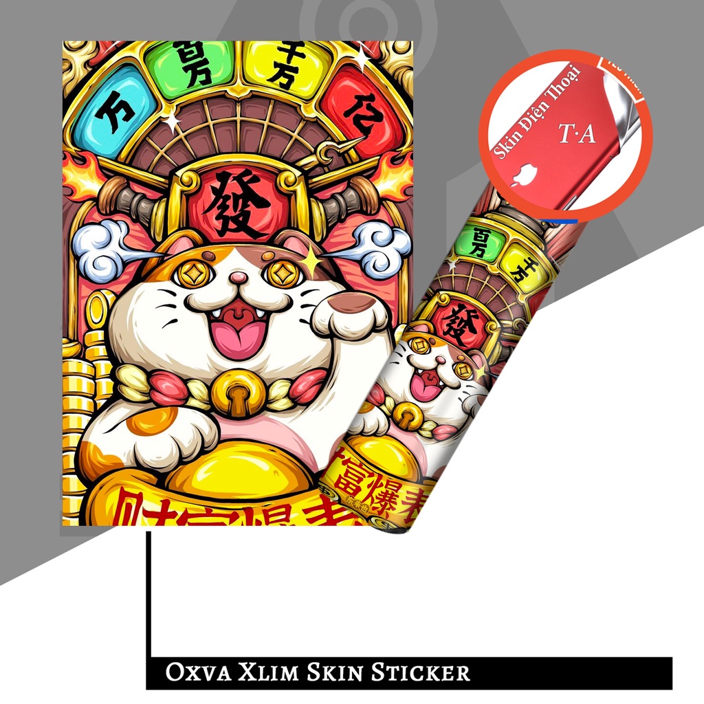 Miếng dán skin Thiết Kế 2 dành cho xlim Pro / Xlim V2 / xlim SE / favostix / xtal pro / feelin