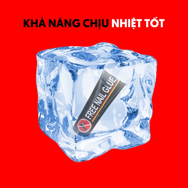 Keo không đinh Keo dán kệ đa năng cho kệ sắt nhôm inox trên bền mặt tường gạch men, mặt kính, mặt gỗ