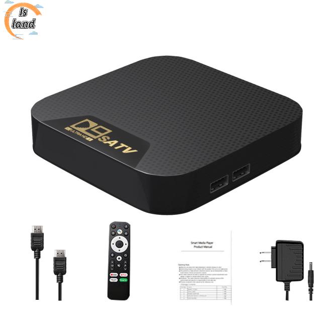 Thiết Bị Phát Đa Phương Tiện d9s 4k cortex-a53 quad core cpu mali-450 750mhz gpu tv box Thông Minh