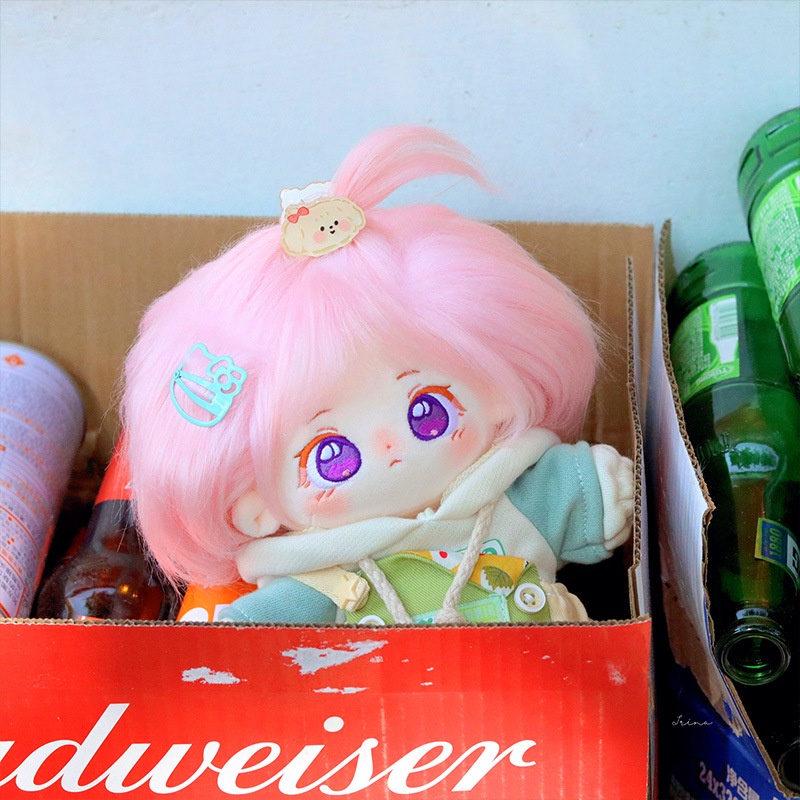 Bộ Đồ Gồm Áo sweater cotton + Quần Dài 20cm Thời Trang Dành Cho Búp Bê