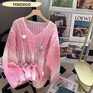 FENGZIDUO Áo Len croptop áo tingoan áo nữ kiểu 2023 New Style A29J2FM 34Z230821