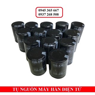 Tụ nguồn máy hàn 680 uf 450v 470uf 450v phụ kiện máy hàn linh kiện điện tử tụ hoá tụ điện