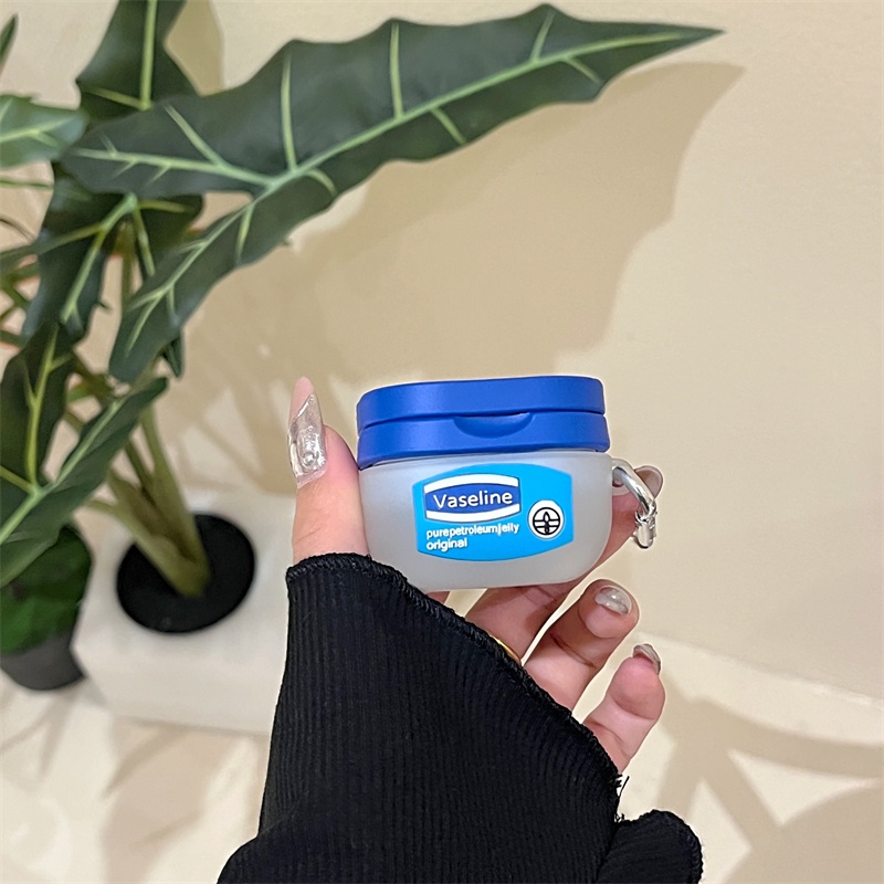 VASELINE Vỏ Bảo Vệ Hộp Sạc Tai Nghe bluetooth Không Dây samsung galaxy buds-2-Li Ô Liu-pro Bằng Silicon Mềm Họa Tiết Bình Nước 3d Dễ Thương