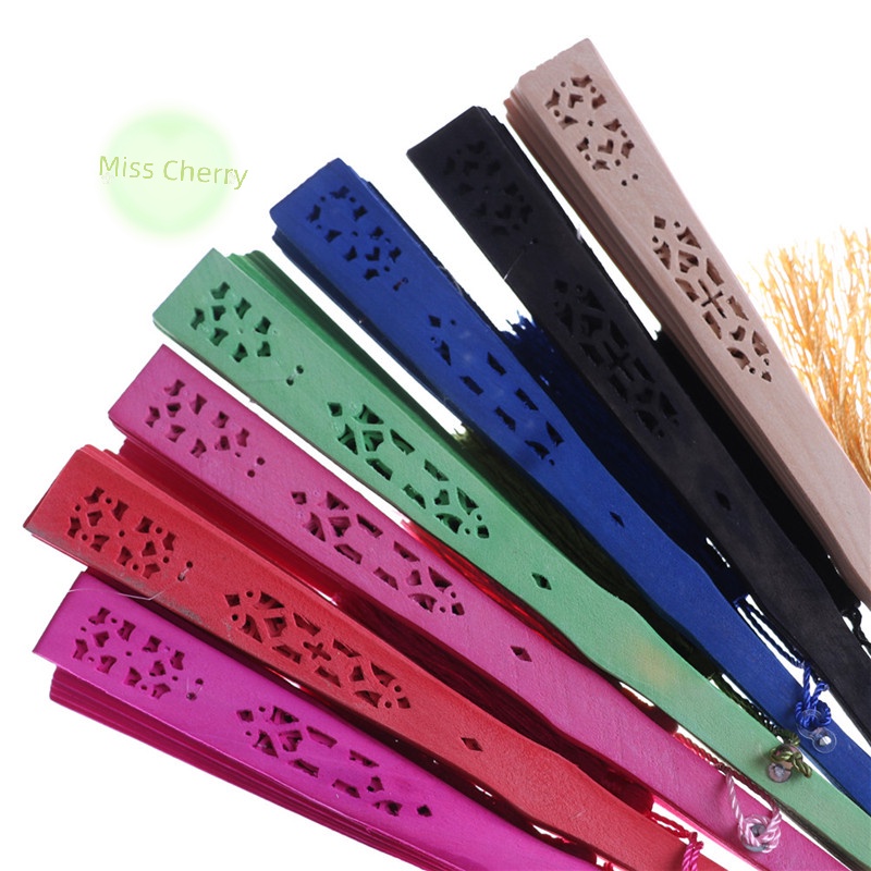 Quạt Gấp Cầm Tay Bằng Tre Thời Trang heyuanlong444