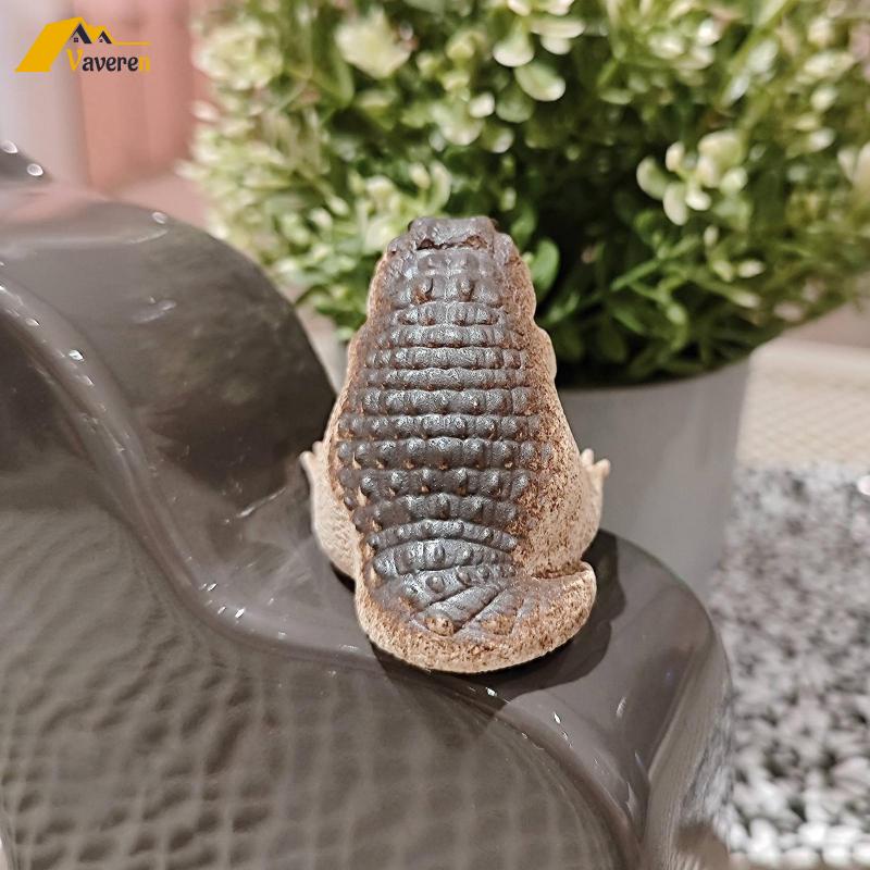 Tượng Cá Sấu Trang Trí Sân Vườn