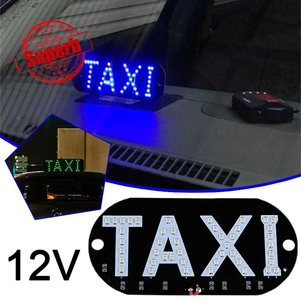 Taxi Đèn led Chiếu Sáng Kính Chắn Gió Xe Hơi l9x9 5v