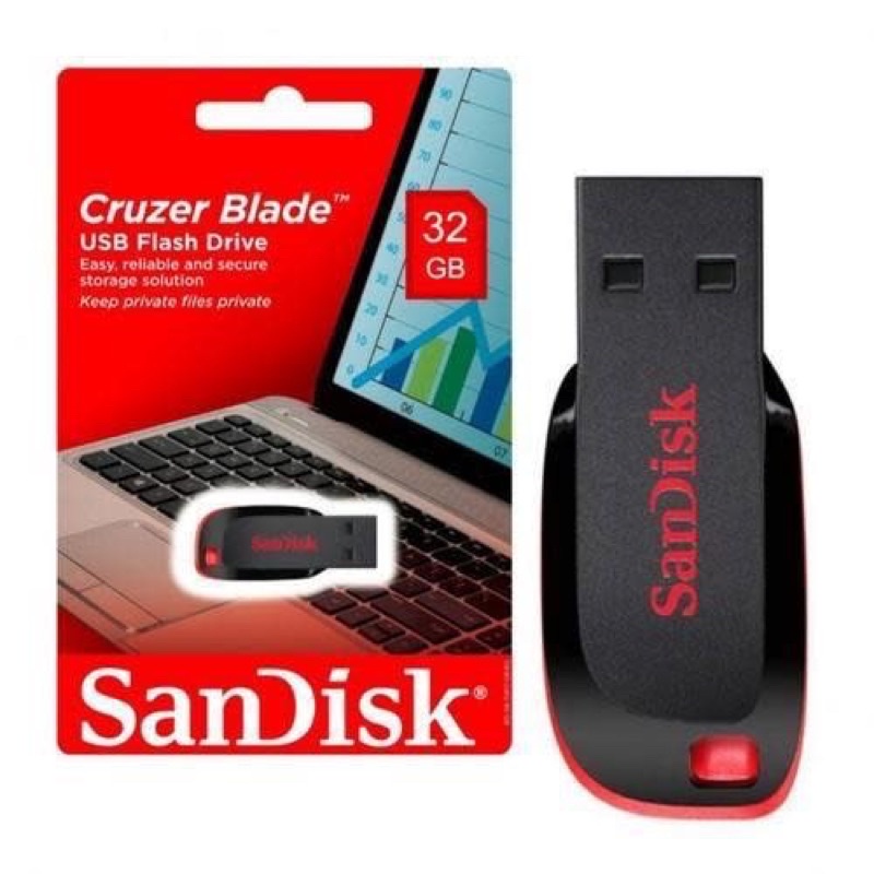 Sandisk Cruzer Blade .Usb 4GB, 8GB, 16GB / 32GB, 64g 2.0 mini siêu nhỏ, sao lưu dữ liệu, copy nhạc.
