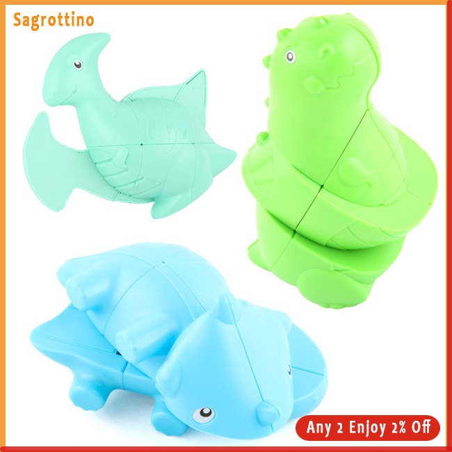 Sag Khối Rubik 2 * 2 Hình Khủng Long