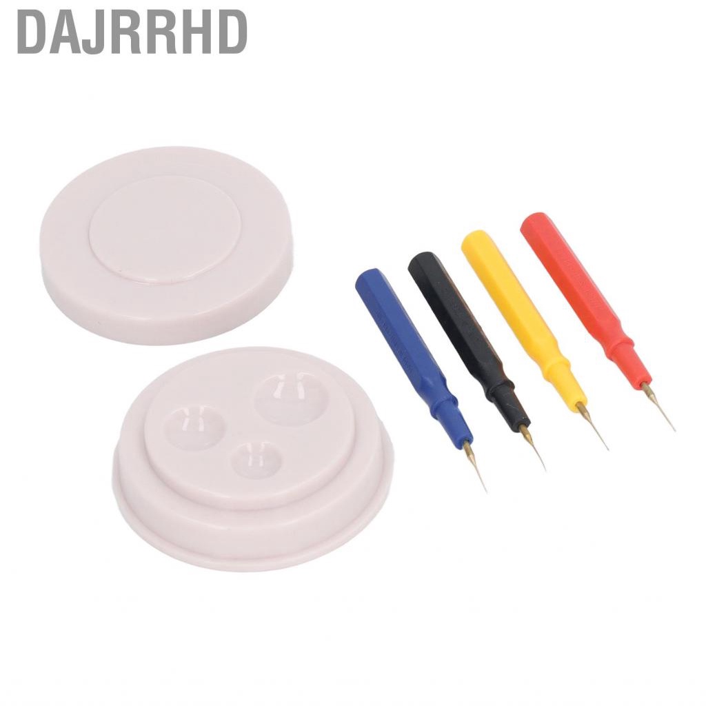 Dajrrhd Plastic Watch Oil Cup Pin Set Compact Size Portable Oiler Pen