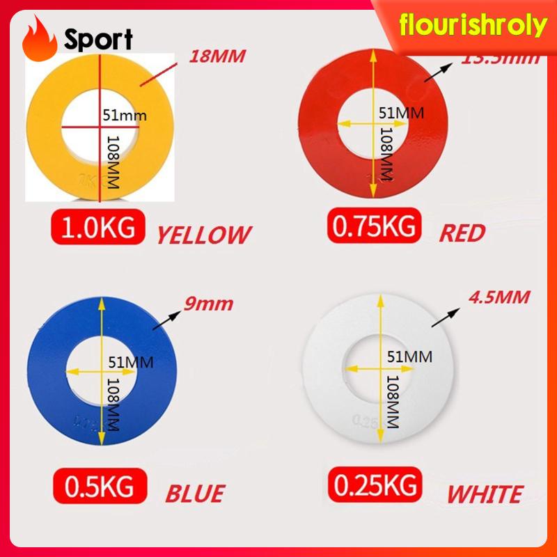 Đĩa Tạ Đơn 0.25 / 0.5 / 0.75 / 1kg Chuyên Dụng Cho Chuông