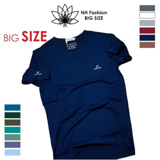 Áo thun nam BIG SIZE đến 120kg, áo phông nam trơn tổng hợp NHIỀU MÀU - NH BIG SIZE SHOP