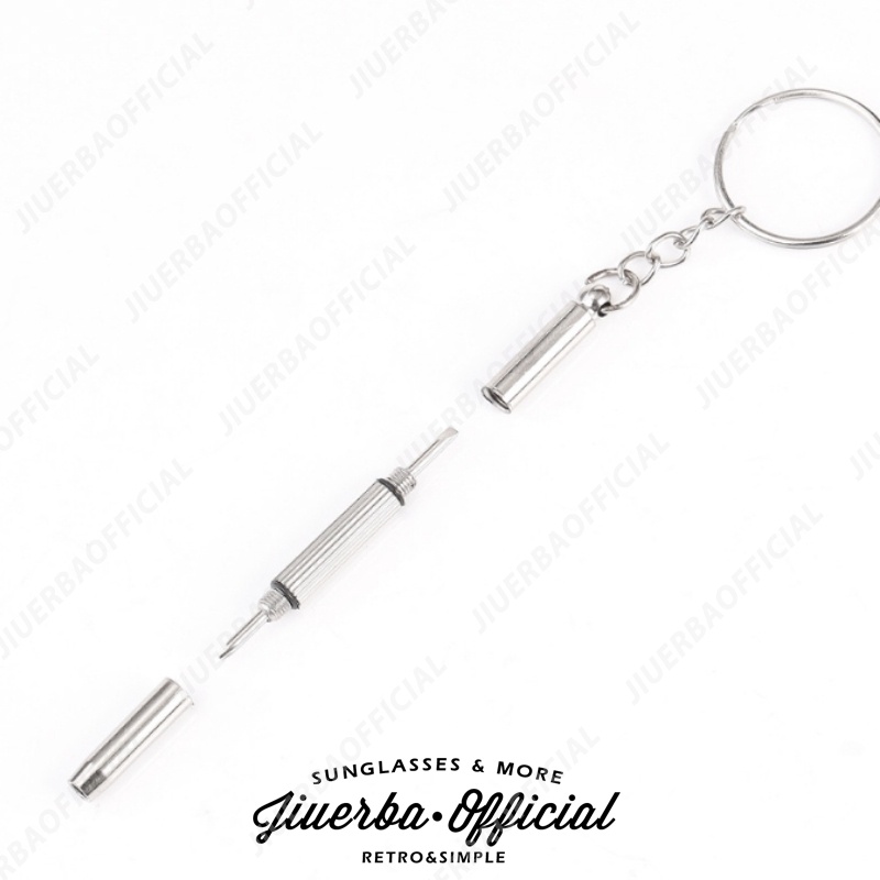 Tua vít mini JIUERBA bằng kim loại sửa mắt kính/ điện thoại đa dụng