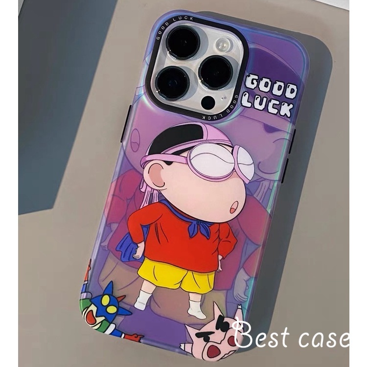 Ốp Điện Thoại Nhựa Cứng In Hình Hoạt Hình Cho iphone 11 12 13 14 15 pro max