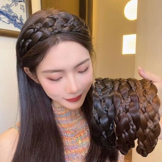 Băng Đô Tóc Giả Thắt Bím Dày Dặn Cho Nữ - Phong Cách Tinh Tế và Thuận Tiện  | Gấu Hair