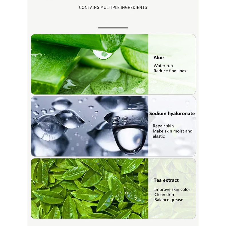 Aloe gel Tẩy Tế Bào Chết Làm Sạch Sâu Loại Bỏ Mụn Trứng Cá Tẩy Tế Bào Chết 60g