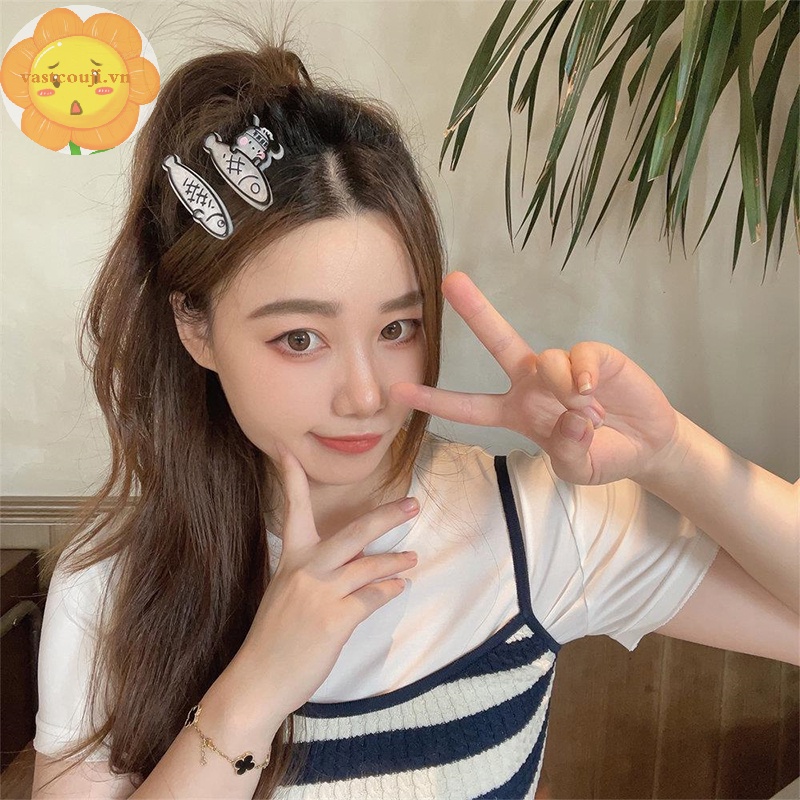 Set 1 / 3 Kẹp Tóc Hình Cá Hoạt Hình Dễ Thương Cho Bé Gái vn