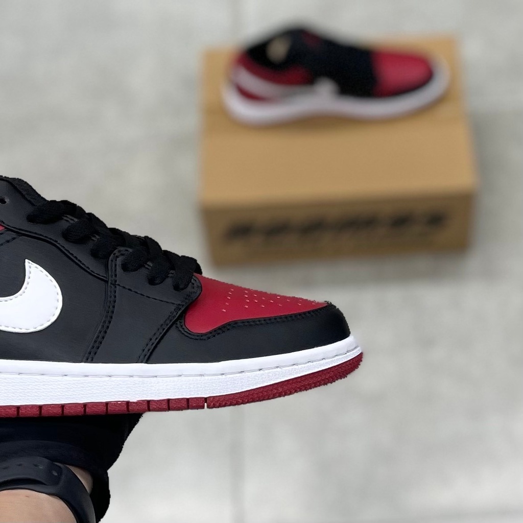 Giày thể thao sneaker  -  Air JD 1 Low 'Alternate Bred Toe'