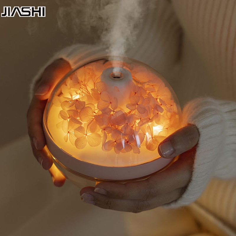 JIASHI Máy Phun Sương Tạo Ẩm Sáng Tạo Cho Phòng Ngủ Máy Tạo Độ Ẩm Hoa Vĩnh Cửu Tạo Độ Ẩm Và Dưỡng Ẩm Cho Da Hiệu Quả Cao