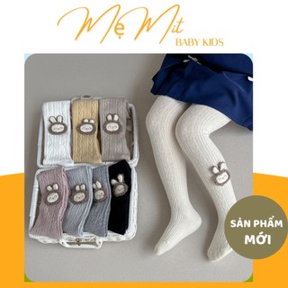 Quần tất màu trơn cho bé gái, quần tất liền bàn chất len dày dặn hàng cao cấp cho bé gái