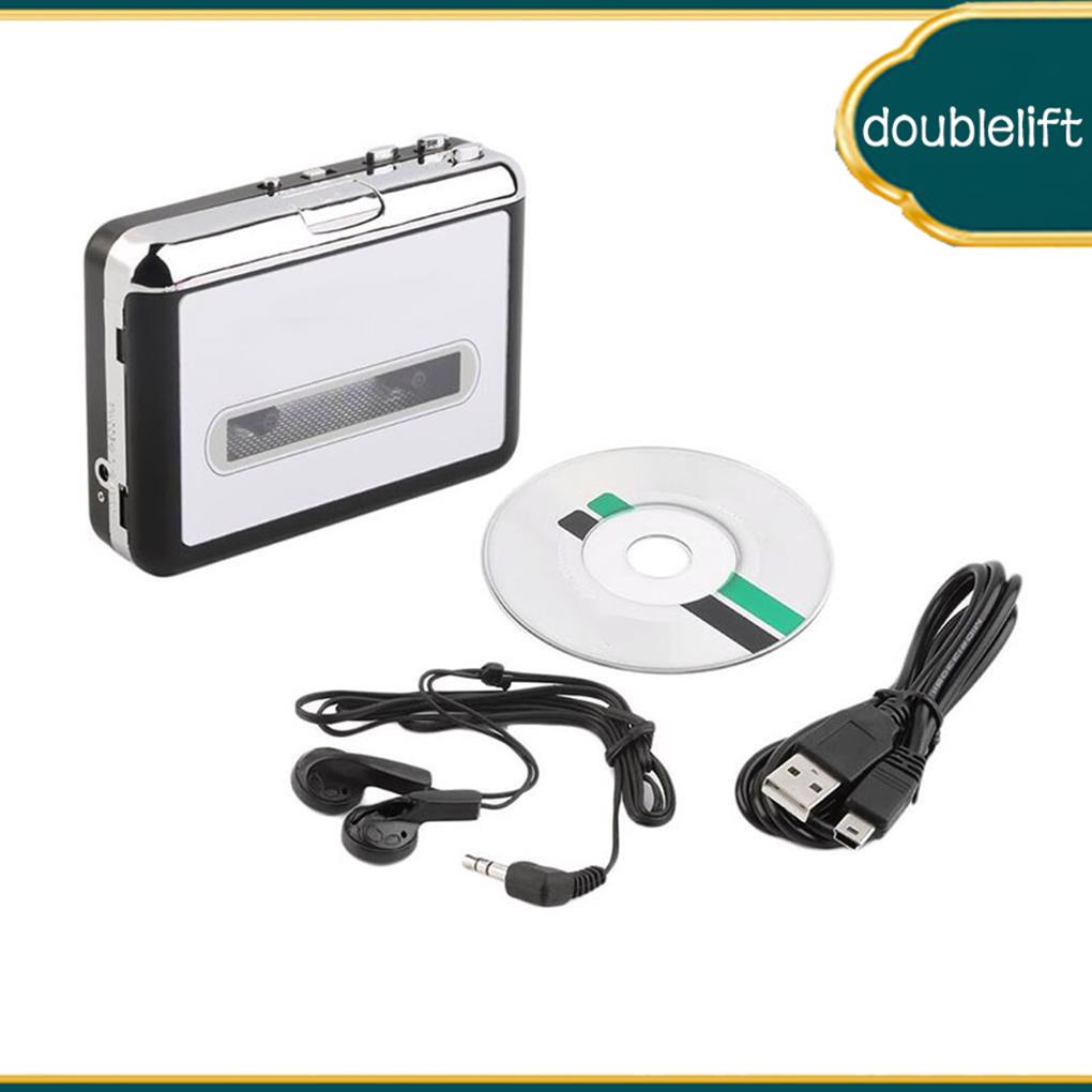 Máy Nghe Nhạc mp3 Cầm Tay Băng cassette Gọn Nhẹ Chuyên Nghiệp Có Thể Sạc Lại