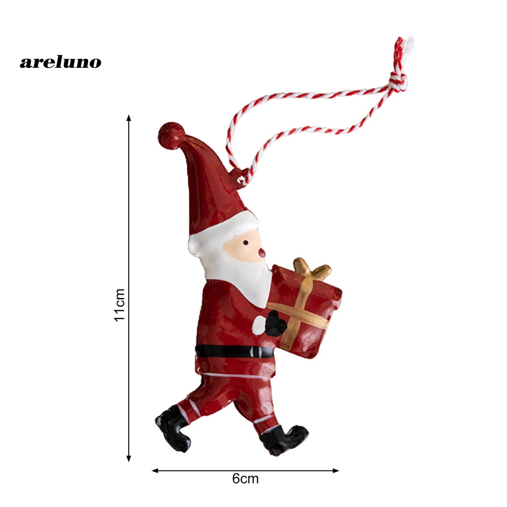 Livecity|  Phụ Kiện Trang Trí Cây Thông Giáng Sinh Hình Ông Già Noel / Người Lính Thiên Thần Đáng Yêu