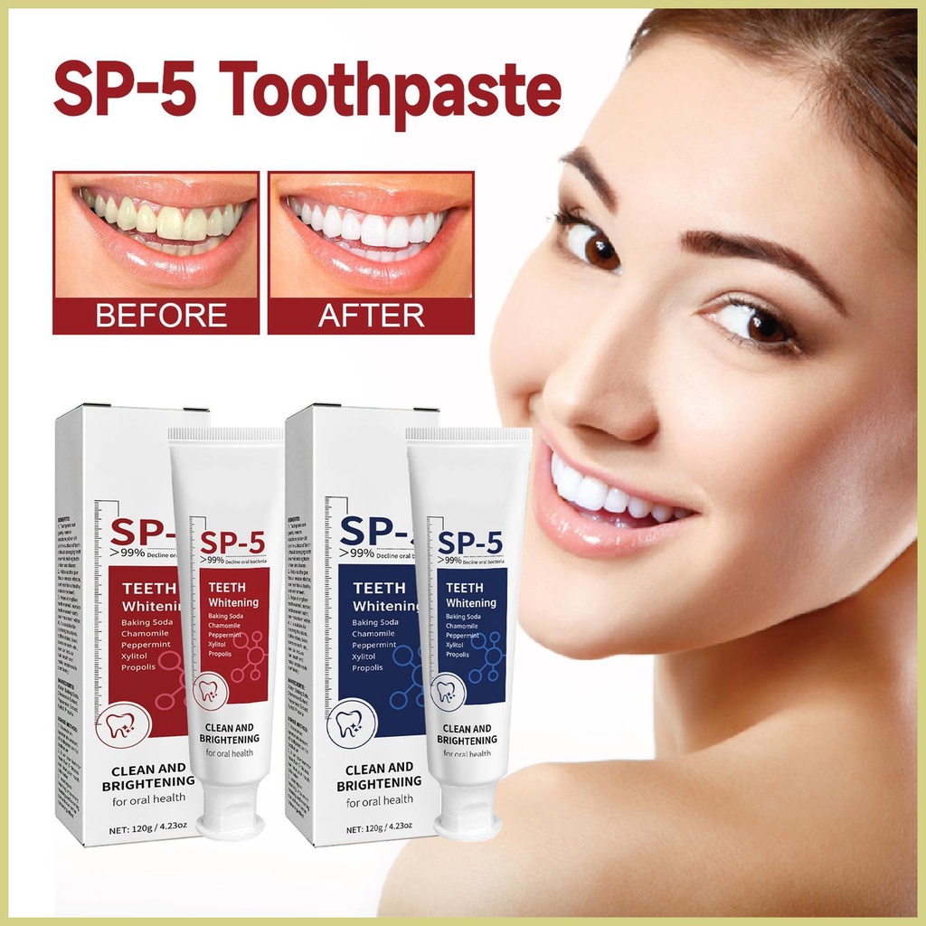Kem Đánh Răng Làm Trắng Loại Bỏ Vết Bẩn Và Mùi Bạc Hà