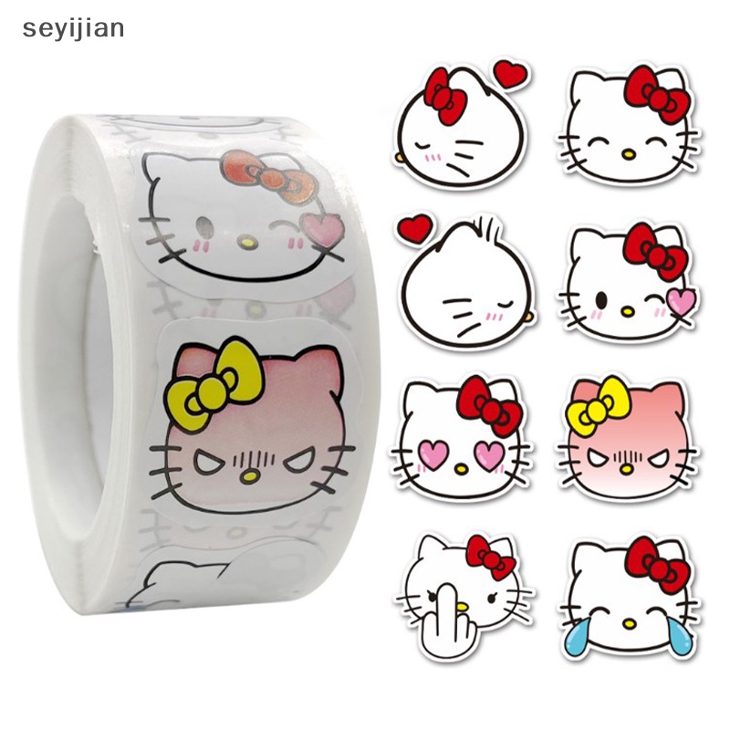 Bộ 500 Sticker hello kitty pachacco Chống Thấm Nước Dùng Trang Trí Sổ Tay diy