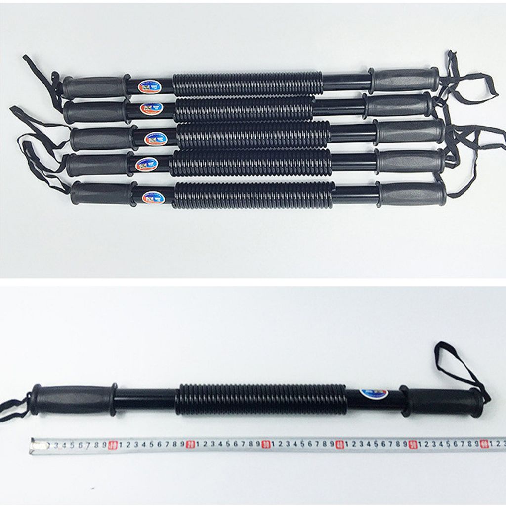 Gậy Lò Xo Bẻ Tập Cơ Tay Ngực Vai Đàn Hồi Cao Bằng Thép Carbon Cao Cấp 20/30/40/50/60kg