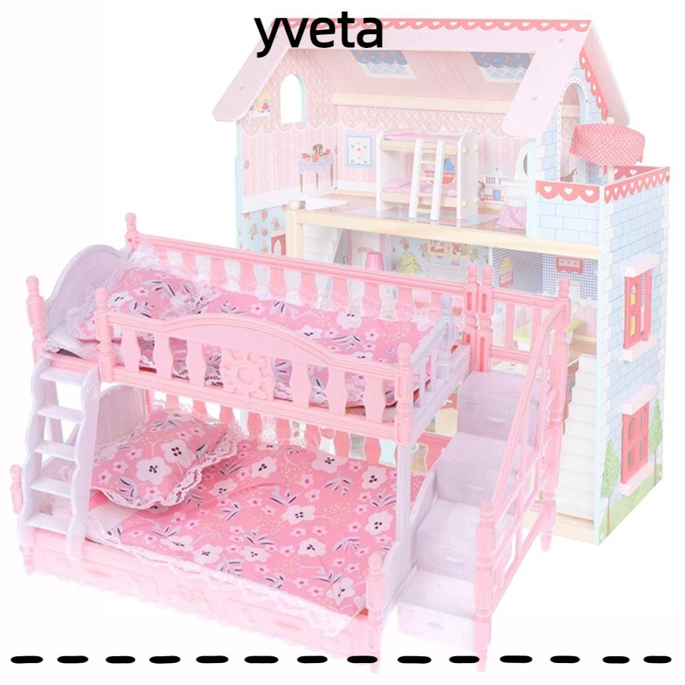 Giường Tầng Tầng Mini Trang Trí Nhà Búp Bê