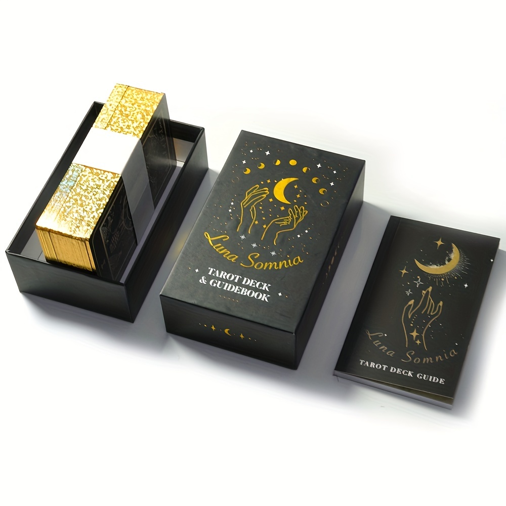 Luna Bộ Bài tarot Mất Ngủ Kèm Thẻ Bài Giấy Kích Thước Khác Nhau