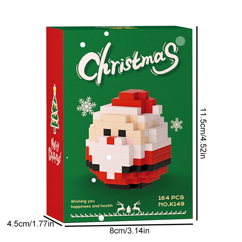 Đồ Chơi Xếp Hình lego Ông Già Noel Vui Nhộn Cho Bé YK