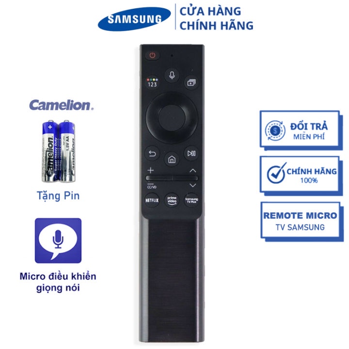 Remote Giọng Nói SAMSUNG Năng Lượng Mặt Trời QLED 2022