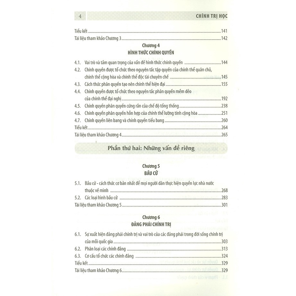 Sách Chính Trị Học  - Nhà Sách Pháp Luật New