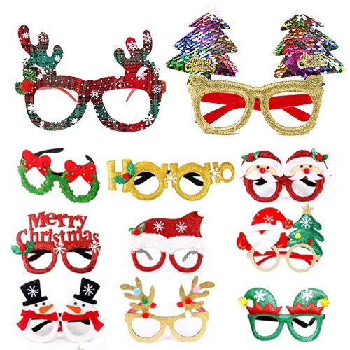 Gọng Kính Đeo Mắt Phong Cách Giáng Sinh / Năm Mới Cho Người Lớn Và Trẻ Em