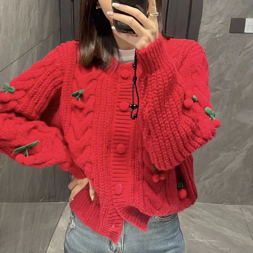 Áo sweater Dệt Kim Mỏng Che Bụng Thời Trang Mùa Thu Cho Nữ
