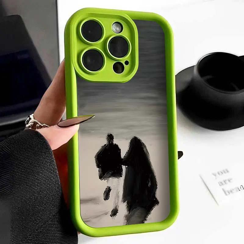 Ốp Điện Thoại Mềm Chống Sốc In Hình Tranh Sơn Dầu Cho iphone 13 12 11 14 15 pro max xs max x xr 7 8 plus se2