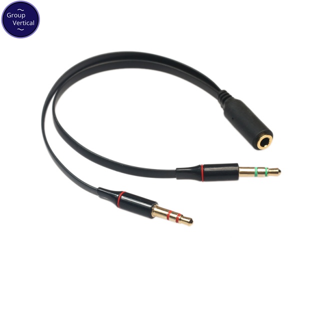 Bộ Chia Tai Nghe 3.5mm Sang 2 jack Cắm 3.5 mic Hình Chữ y