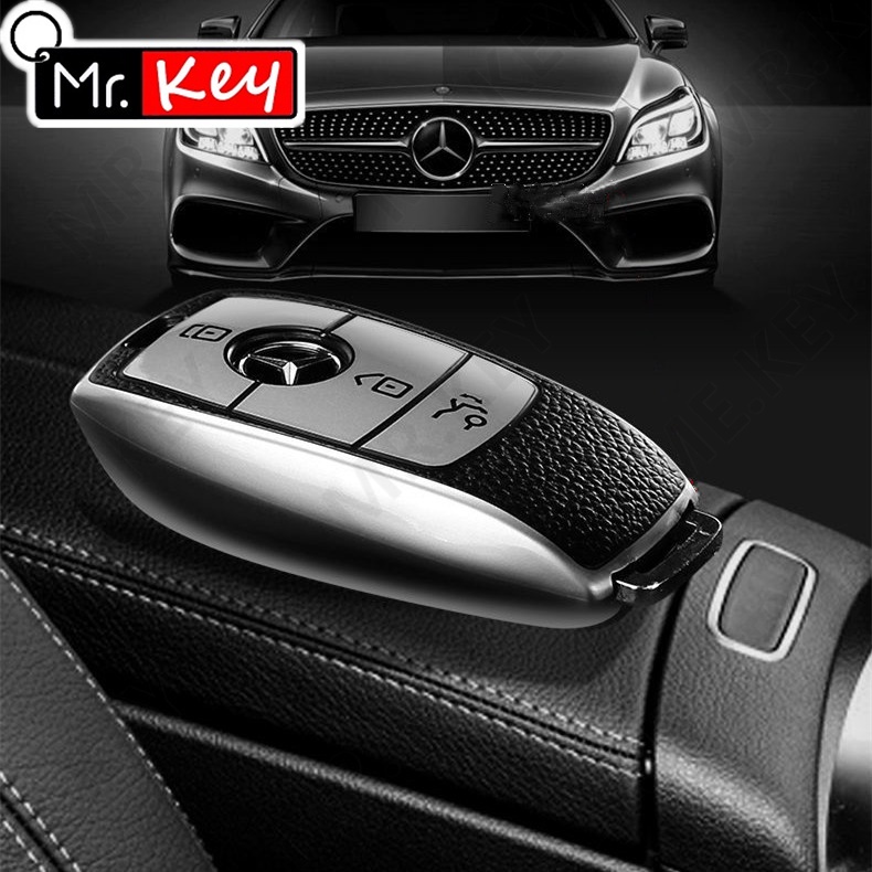 Bao Da tpu Đựng Chìa Khóa Xe Hơi mercedes benz a c e s class w177 w213 w205 w221