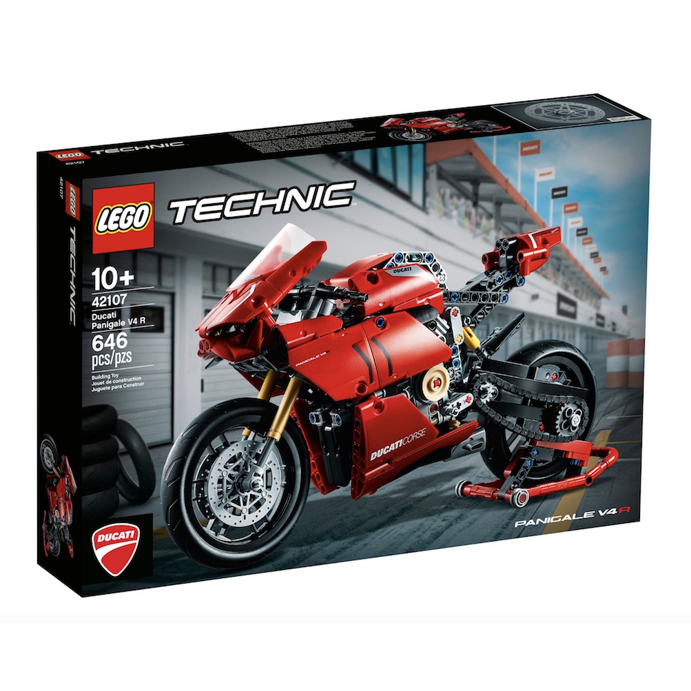Lego HaHa - Lego Technic - Siêu xe Ducati Panigale V4 R - 42107