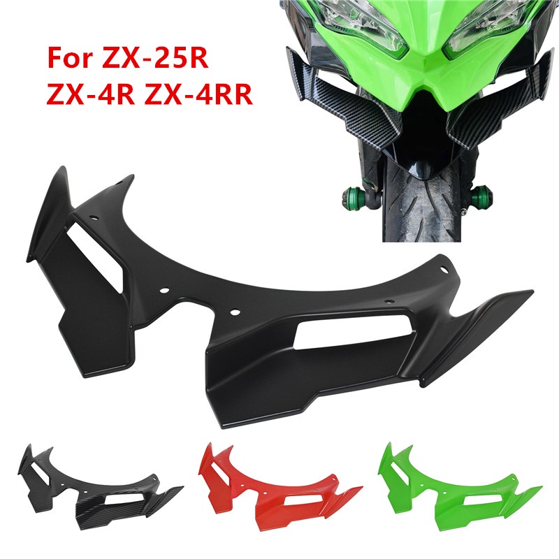 Xe Máy Bánh Trước Fender Mỏ Mũi Nón Nối Dài Bao Mở Rộng Cowl Cho Kawasaki Ninja ZX-25R ZX25R ZX-4R ZX-4RR ZX4R ZX4RR 2021 2022 2023 2024