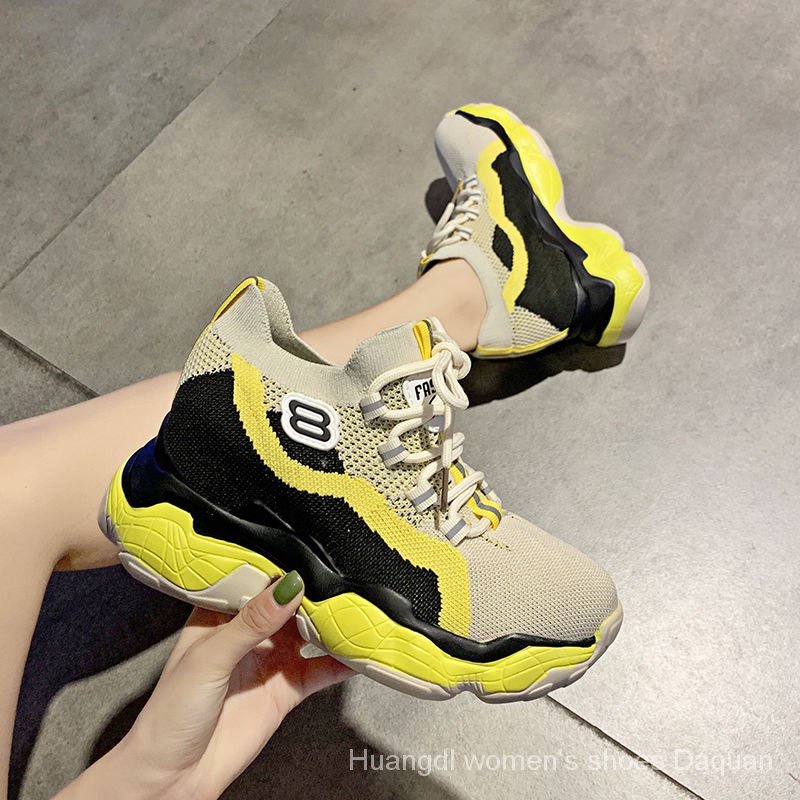 Giày Sneaker Đế Dày Tăng Chiều Cao Phong Cách Mới 2023