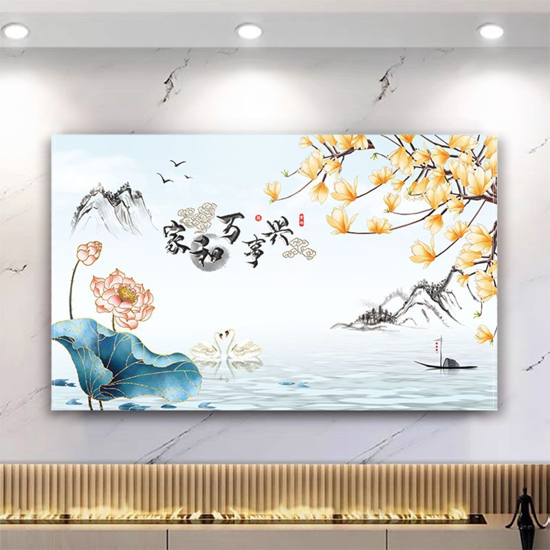 Mẫu mới Nắp Tv cao cấp hiện đại 55inch 65inch Tv Nắp che bụi để bàn Treo màn hình cong Tv Nắp che bụi đa năng