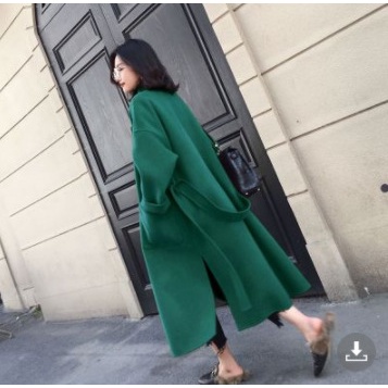 Áo Khoác Len Dáng Rộng Phong Cách mori Thời Trang Thu Đông Hàn Quốc Mới 2023