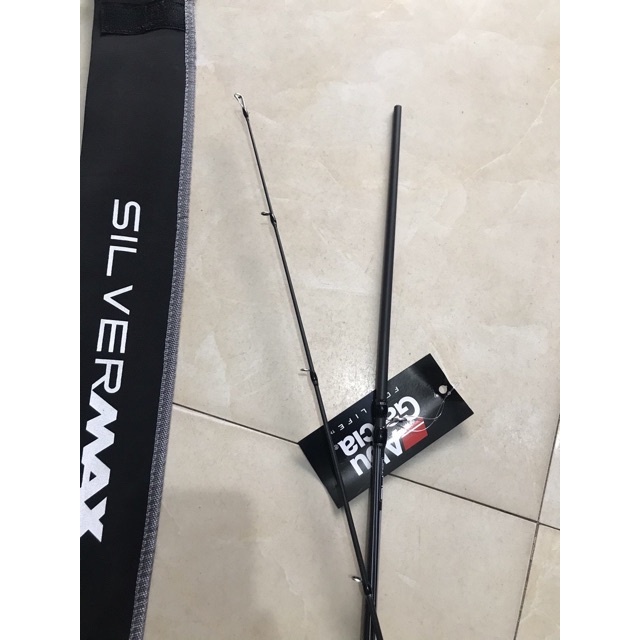 Cần lure ABu Garcia SILVERMAX có cả cần dùng máy đứng và máy ngang đồ câu cá hàng hót giá rẻ