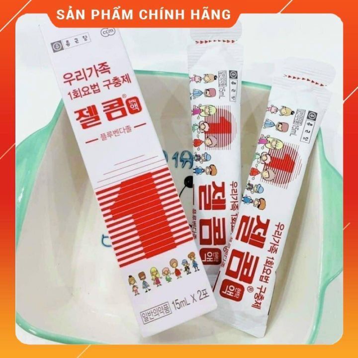 Tẩy Giun Chính Hãng Hàn Quốc Zelcom