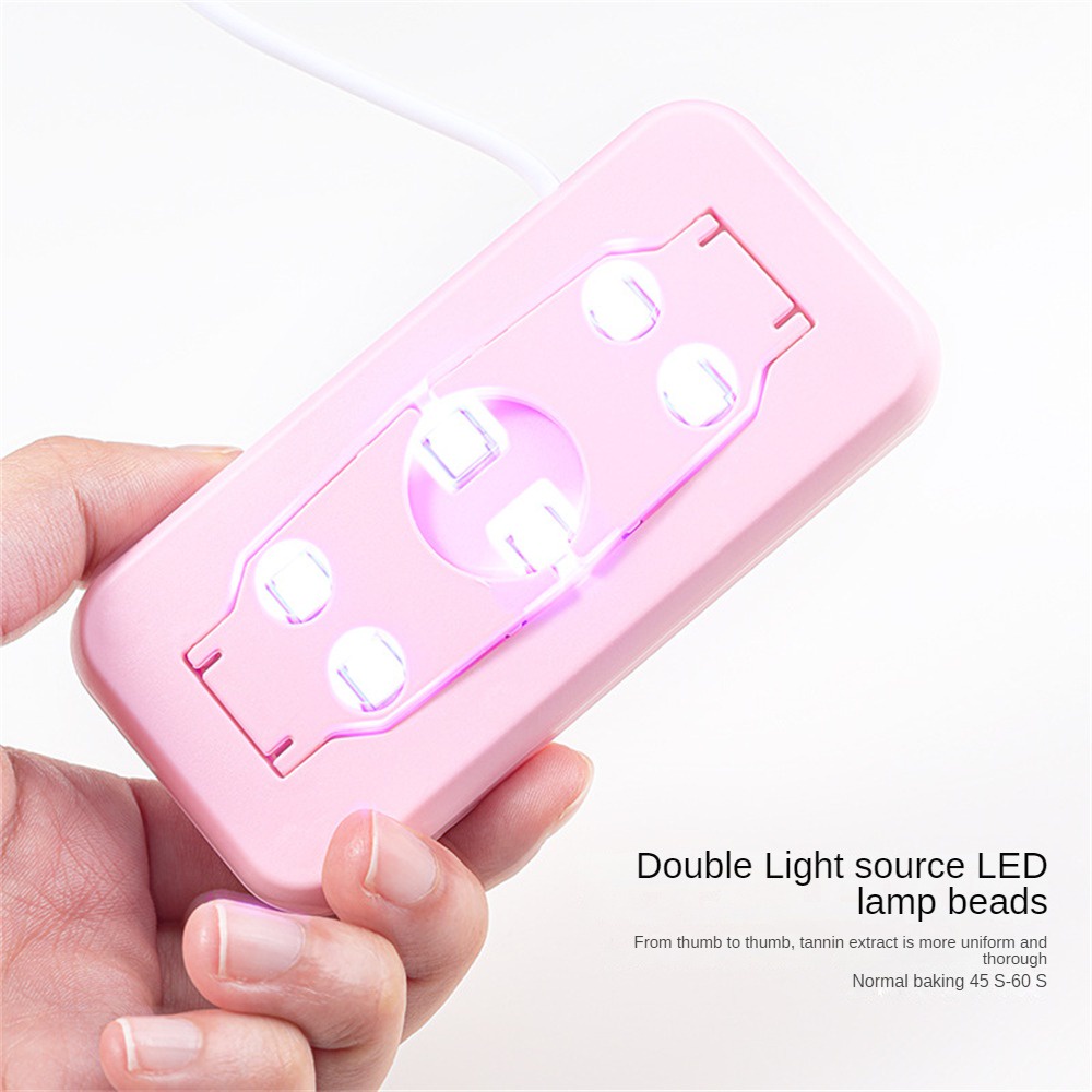 Móng Tay Chuột Đèn Mini USB Trị Liệu Bằng Ánh Sáng Máy Sơn Móng Tay Keo Dán Máy Sấy Led Di Động Làm Bánh Đèn Trị Liệu Bằng Ánh Sáng Đèn JULYSTAR