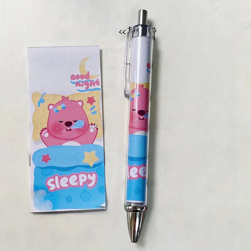 Bút Mực Đen Nhanh Khô Ngòi 0.5Mm Kiểu Dáng Dễ Thương Cho Học Sinh