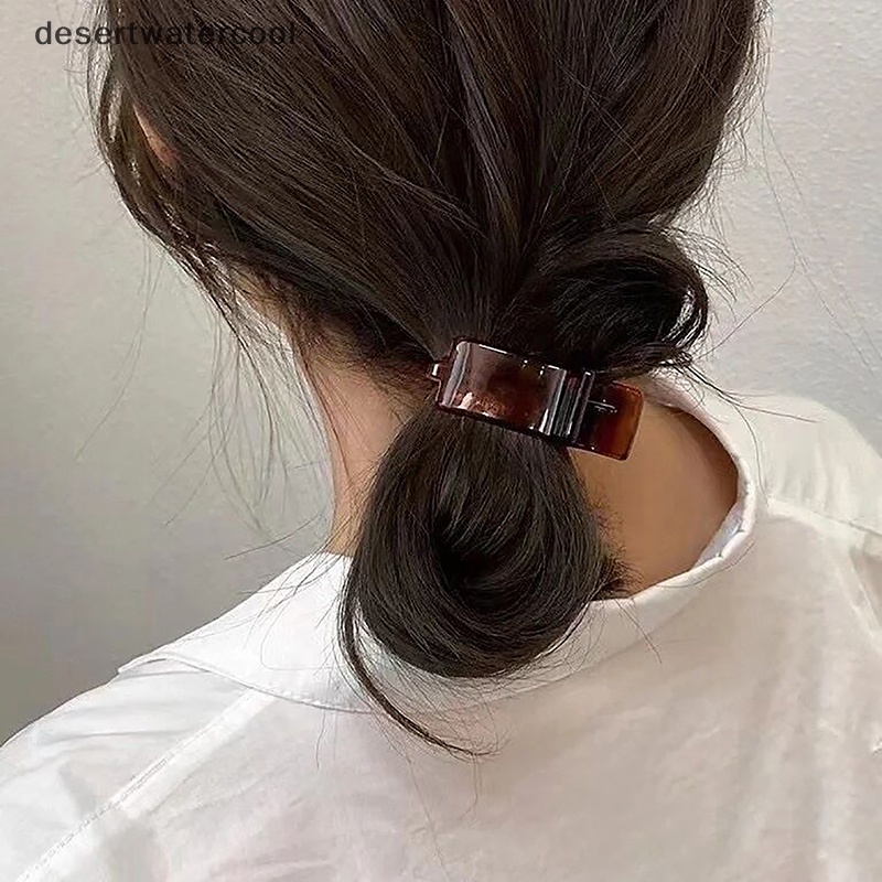 Dcvn Kẹp Tóc Bằng Nhựa Phong Cách retro Dễ Thương Cho Nữ