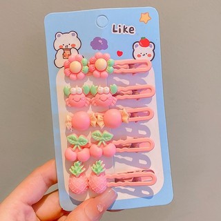 Set 5 Kẹp Tóc Dễ Thương Cho Bé Gái